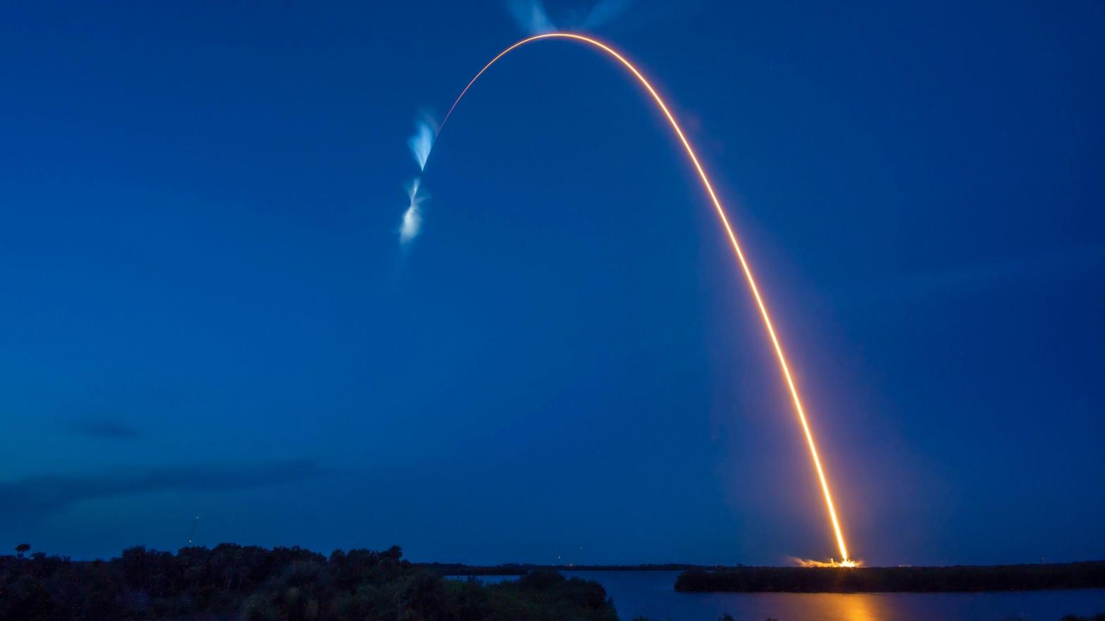 SpaceX's 25th commercial resupply cargo mission lifting off on July 14, 2022. (Photo: SpaceX)
