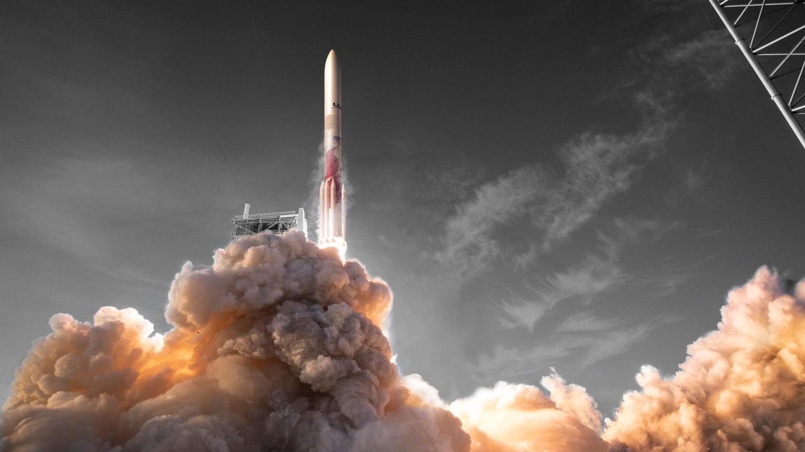 Conceptual image of ULA Vulcan Centaur launch.  (Image: ULA)