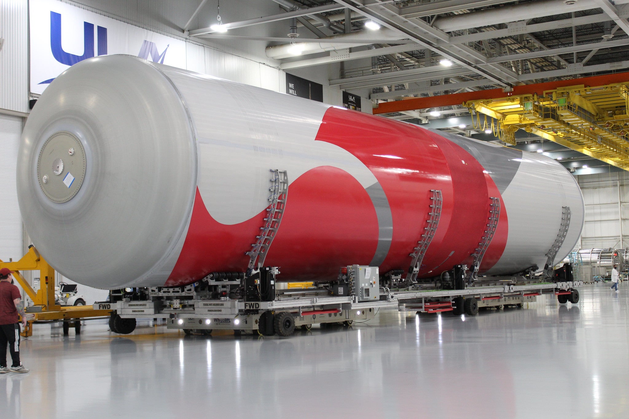 The Vulcan Certification One Booster, May 10, 2022.  (Photo: ULA)