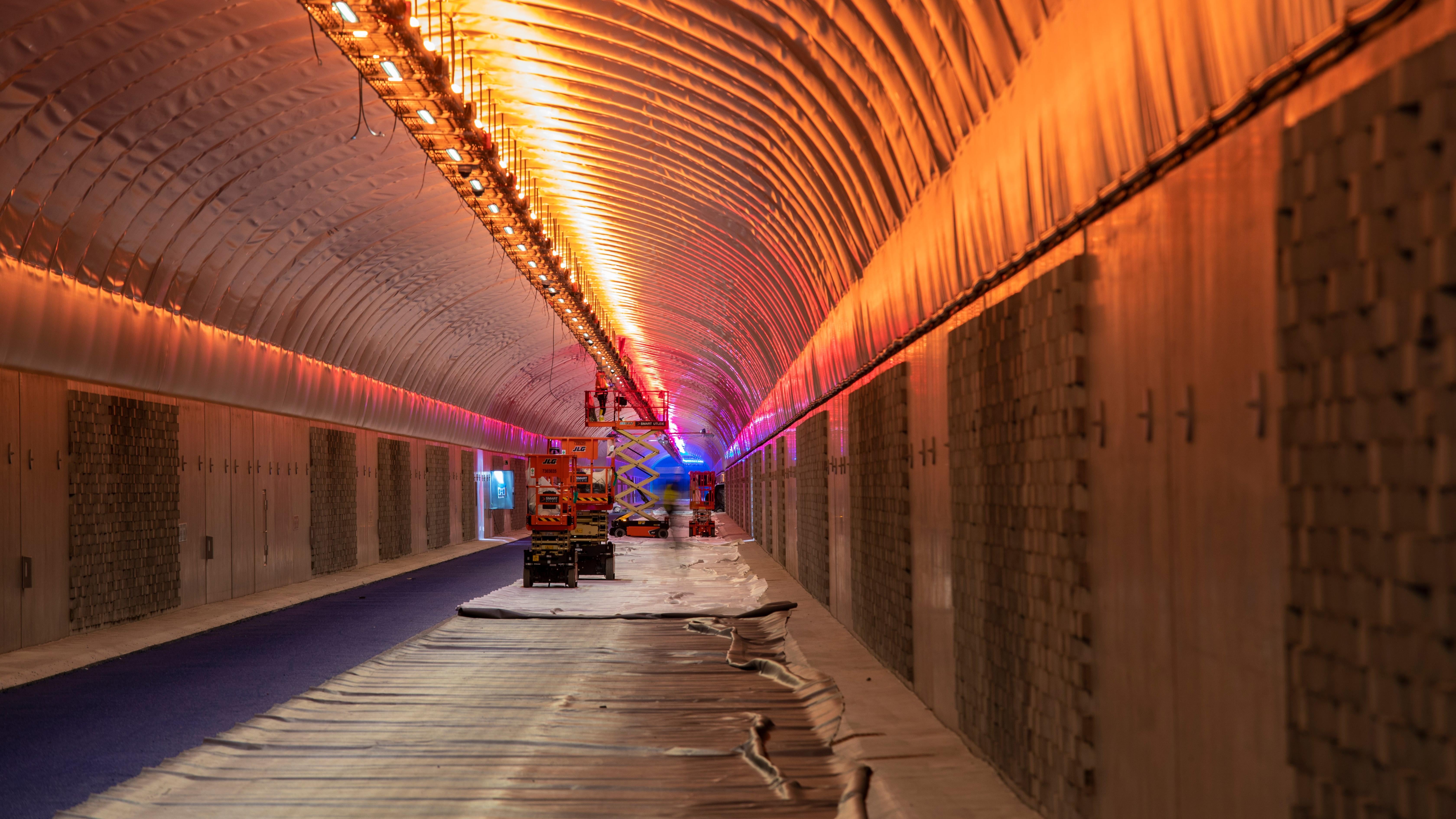 The World’s Longest Bicycle Tunnel Opens in Norway Next Month
