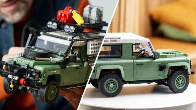 LEGO Brings Back a Land Rover Kit, Minus Technic