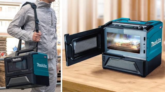 This 9 kg Portable Microwave Can Heat 11 Meals In Between Charges