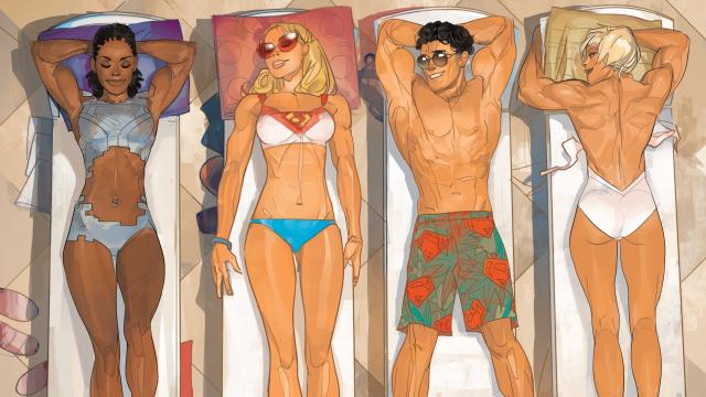 DC Comics’ Wonderful Swimsuit Covers Are Sexy and Tasteful