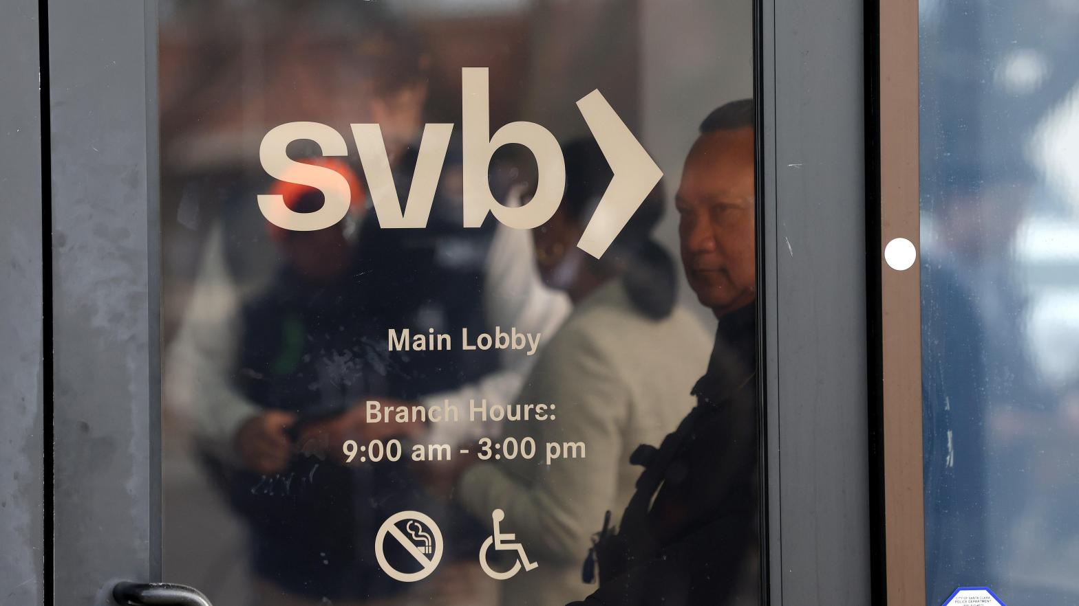 Silicon Valley Bank's once-parent company SVB Financial Group declared bankruptcy on Friday, just as more tech investors were jumping in line to put their money back into Silicon Valley Bank. (Photo: Justin Sullivan, Getty Images)
