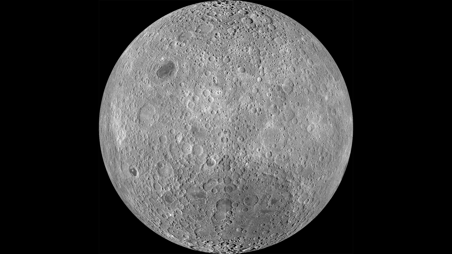 The far side of the Moon, as imaged by the Lunar Reconnaissance Orbiter Camera Wide Angle Camera. (Image: NASA/Goddard/Arizona State University)