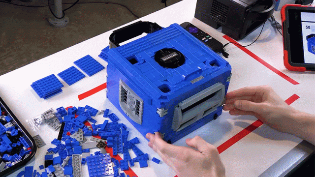 A Real GameCube Died So That This LEGO GameCube Could Actually Play Games