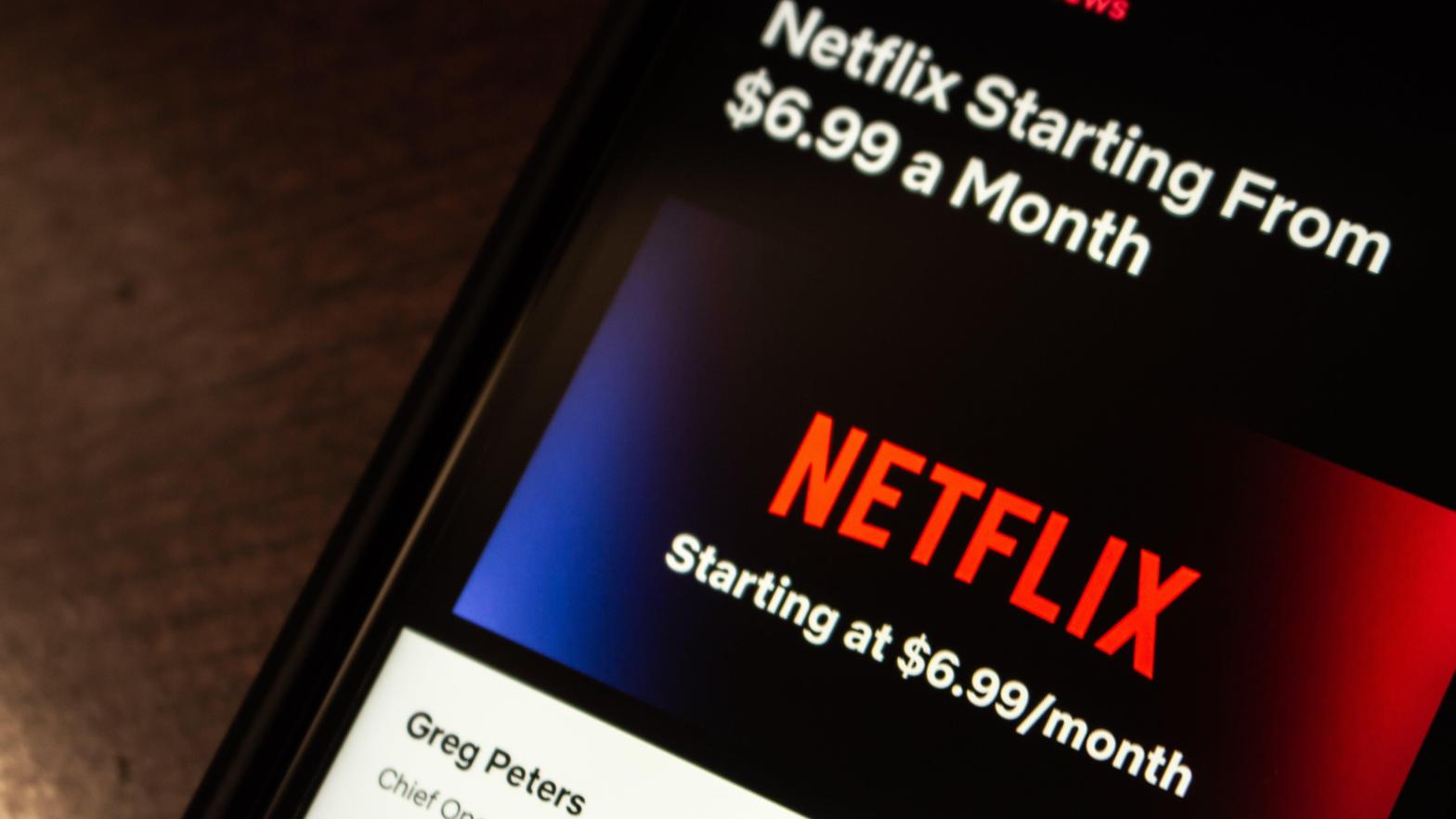 Netflix's Basic With Ads tier reportedly has 1 million monthly active users, a pretty big jump from where it was after its initial rollout. (Photo: Koshiro K, Shutterstock)