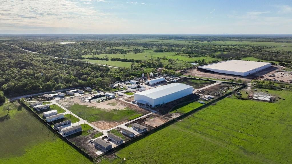 An aerial view of Elon Musk's Snailbrook community under construction on March 13, 2023 in Bastrop County, Texas.  (Photo: Brandon Bell, Getty Images)