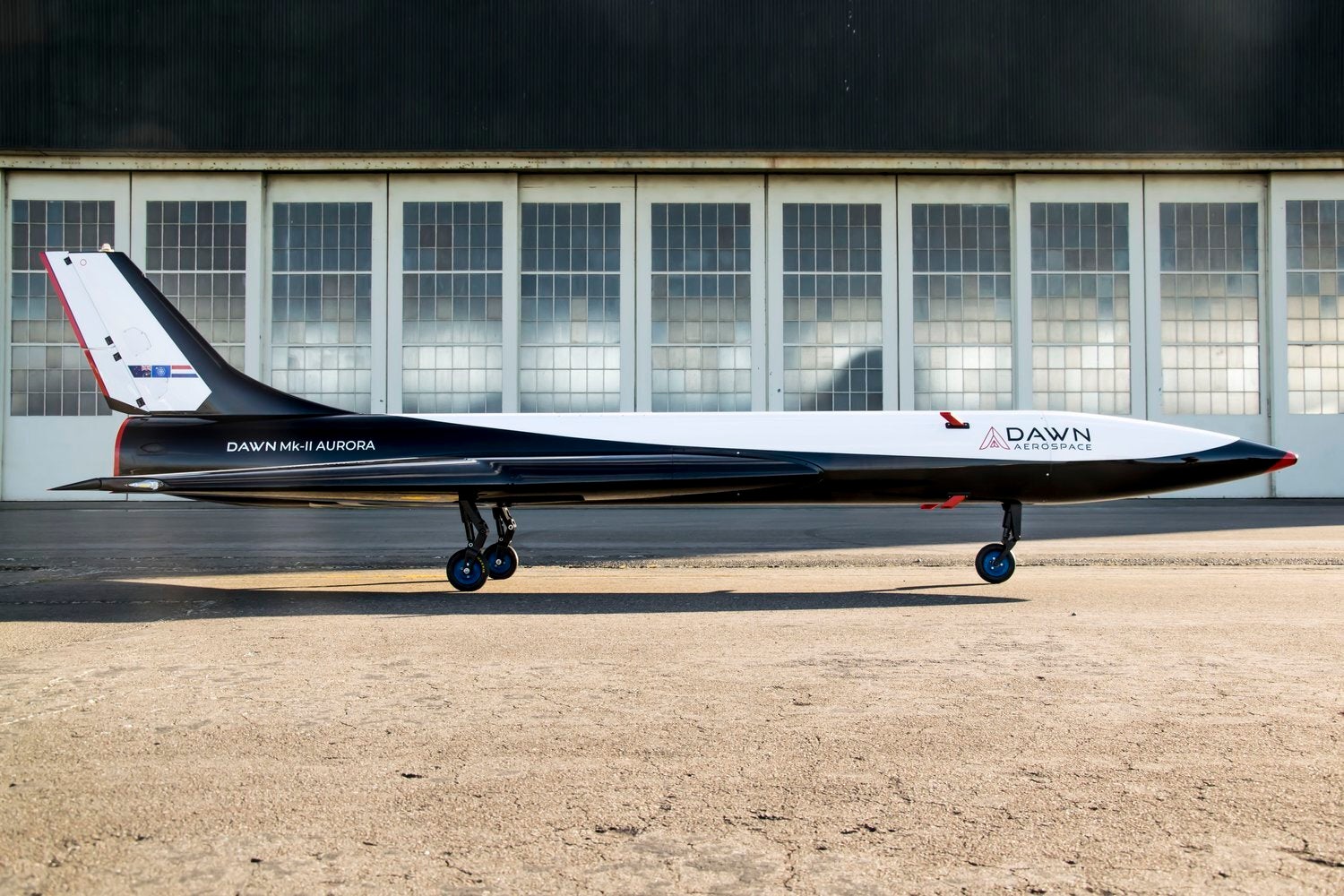 The Mk-II Aurora.  (Photo: Dawn Aerospace)