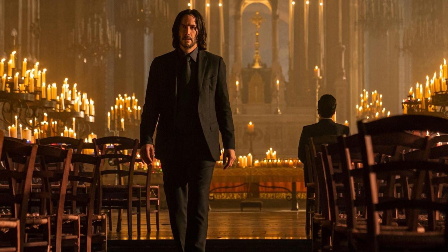 John Wick Chapter 4 has a surprise at the end of the credits. (Image: Lionsgate)