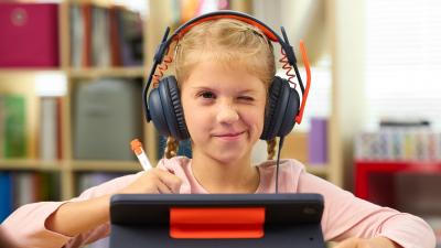 Logitech Designed the Perfect Pair of Headphones for Kids to Use With Their Tablets