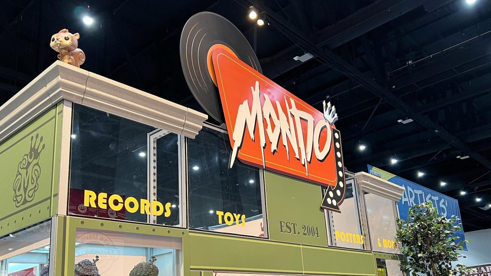 Mondo's booth at SDCC last year. (Photo: Germain Lussier/io9)