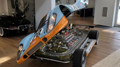 Someone Paid Over $200K for This Slot Car Track Hidden in a Porsche 917 Body