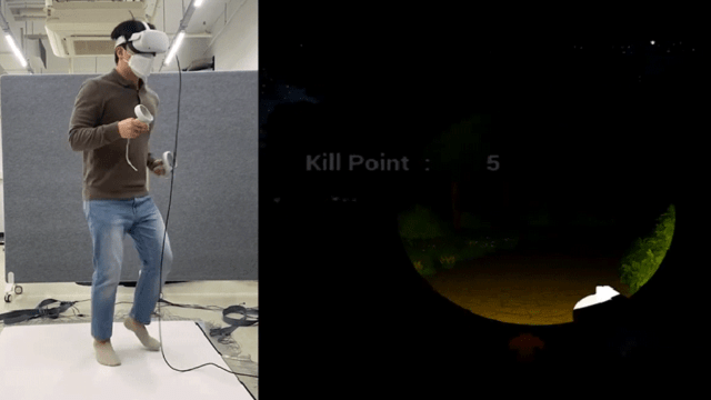 Researchers Want You to Walk Around in VR by Acting Like You Really Have to Pee