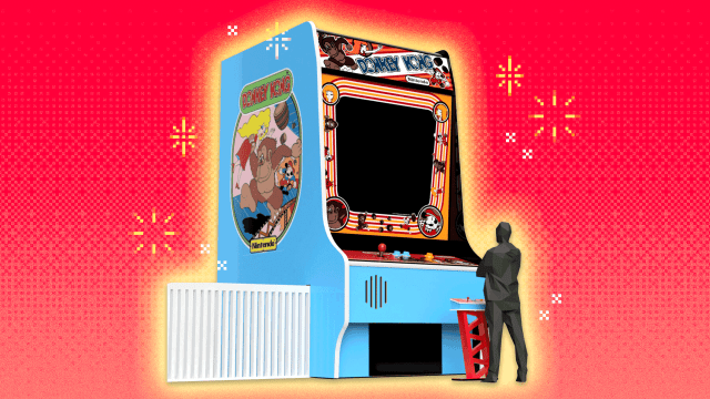 How This Museum is Building a 6.10 m-Tall Donkey Kong Arcade Machine