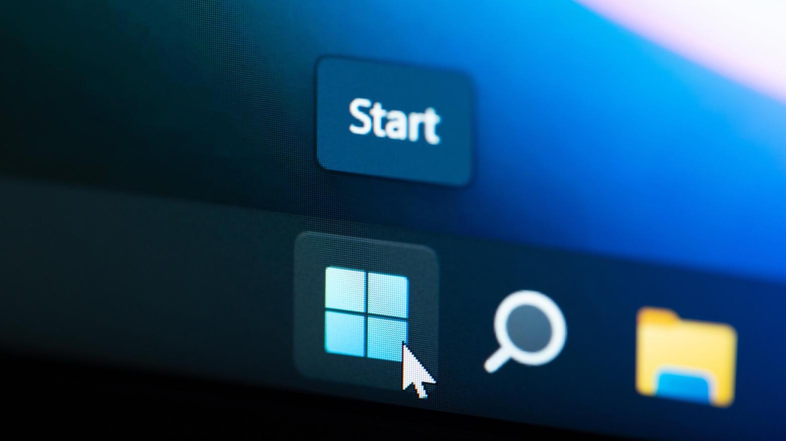 Some Windows 11 users will see a little promotion when they click on the Start button. (Image: PixieMe, Shutterstock)