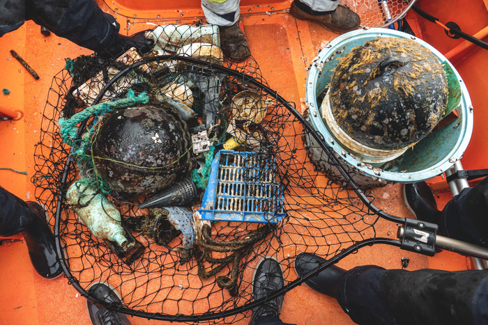 Examples of floating plastics collected in the North Pacific Subtropical Gyre during The Ocean Cleanup's 2018 expedition.  (Photo: The Ocean Cleanup, Fair Use)