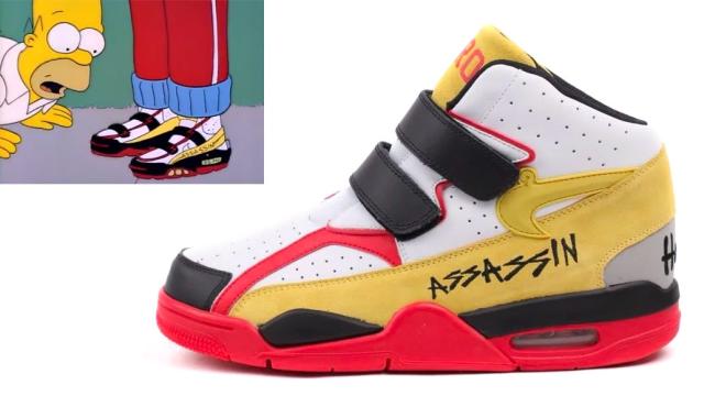 You Can Finally Buy Homer Simpson’s Assassins Sneakers