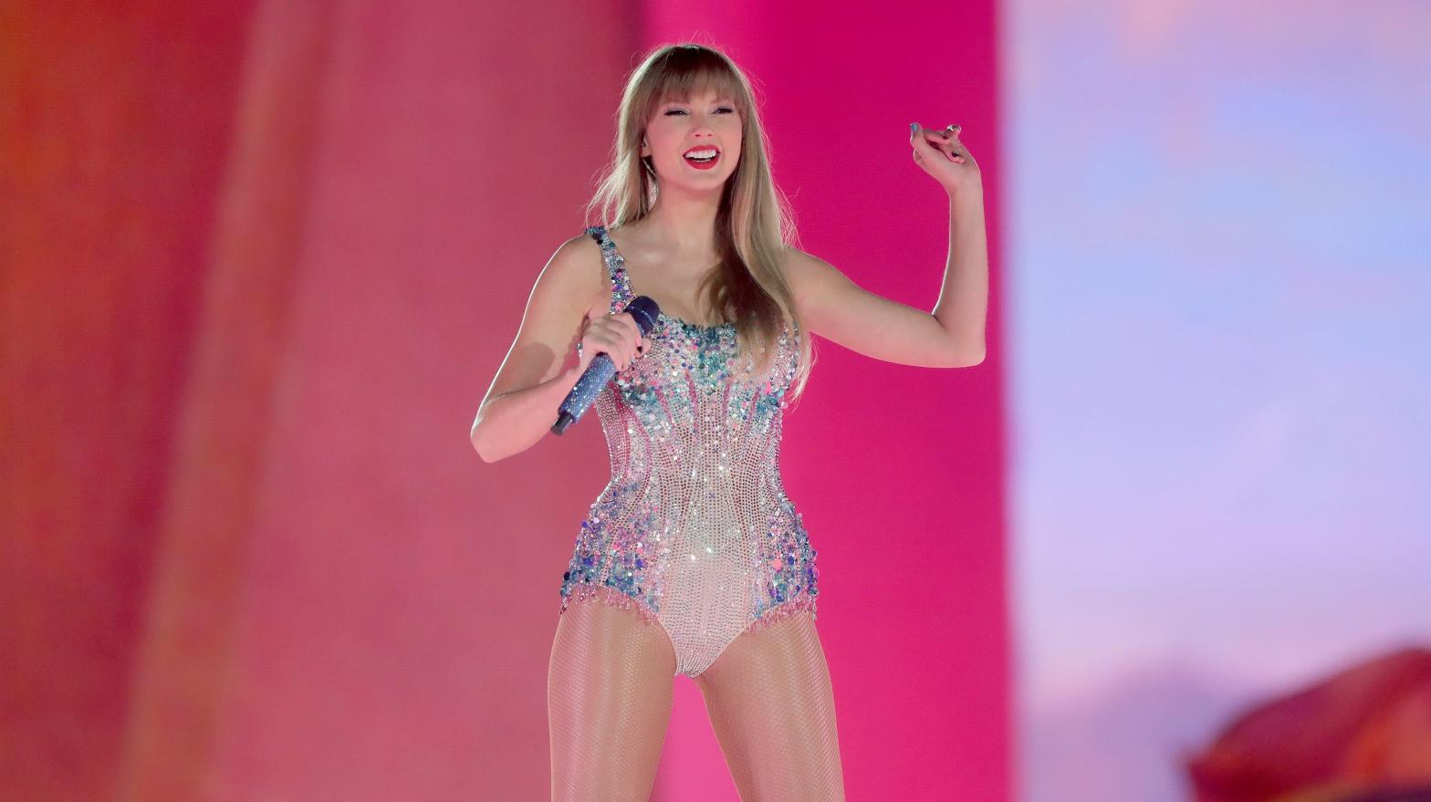 I guess you could say Swift knew they were trouble... (Image: John Medina, Getty Images)