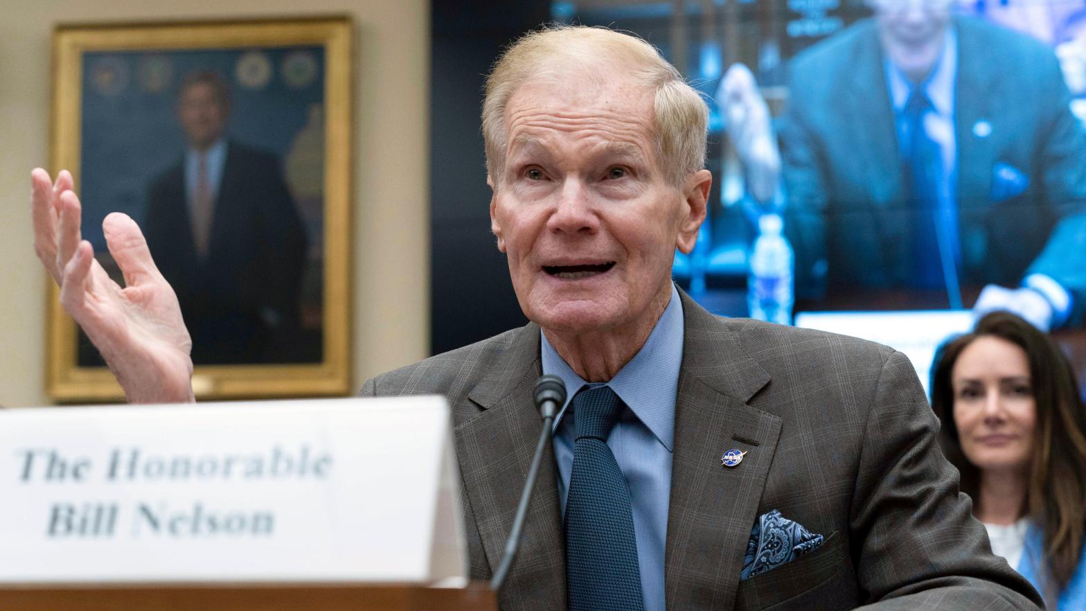 NASA Administrator Bill Nelson testifying before the House Science, Space, and Technology Committee on Thursday, April 27. (Photo: Jose Luis Magana, AP)