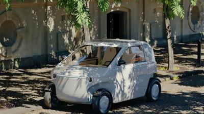 The Luvly O Is an $11,000 Flatpack Microcar