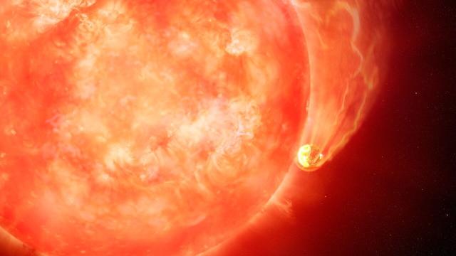 This Star Ate Its Own Planet