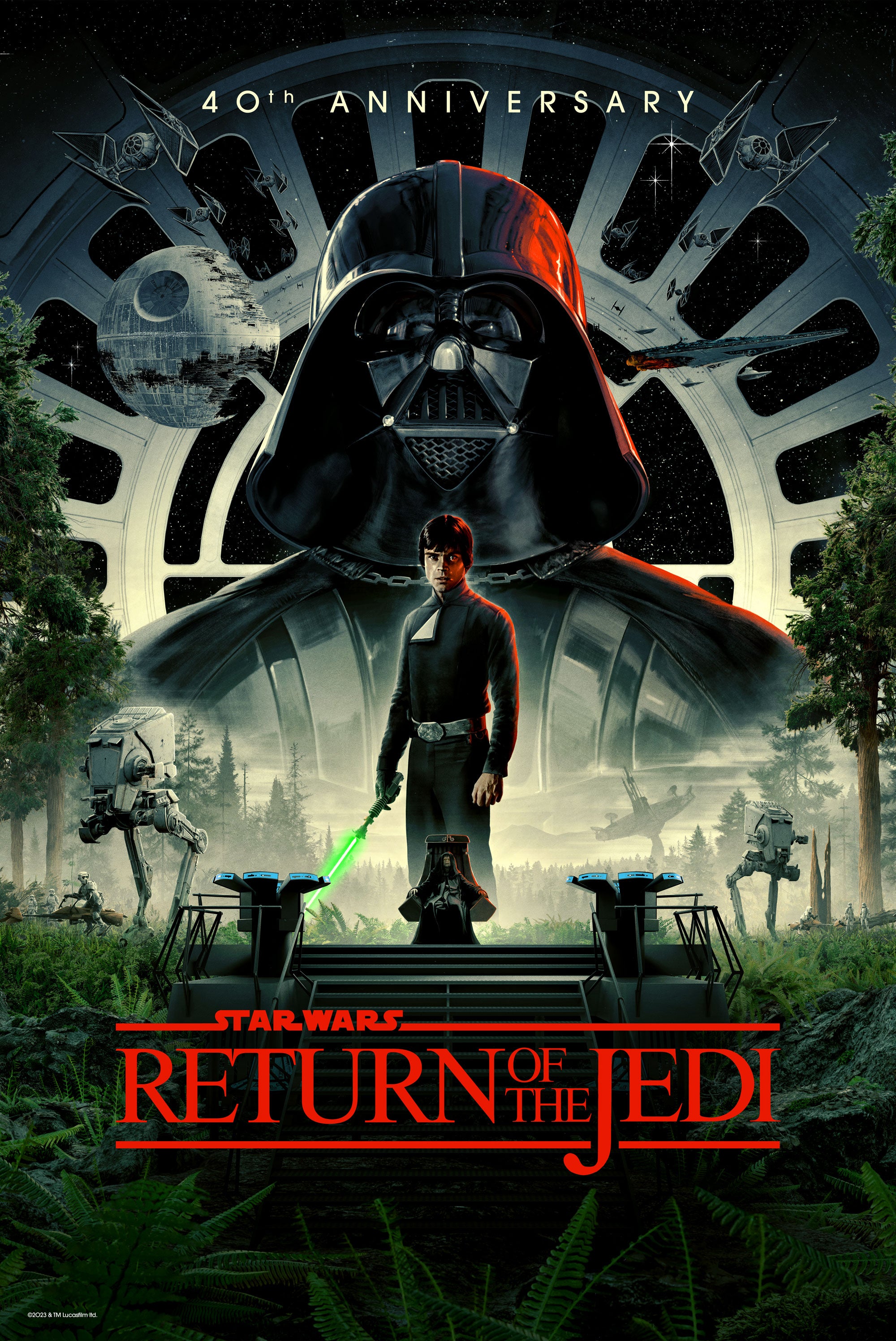 Return of the Jedi by Matt Ferguson; Regular - English - Timed edition (Image: Lucasfilm)