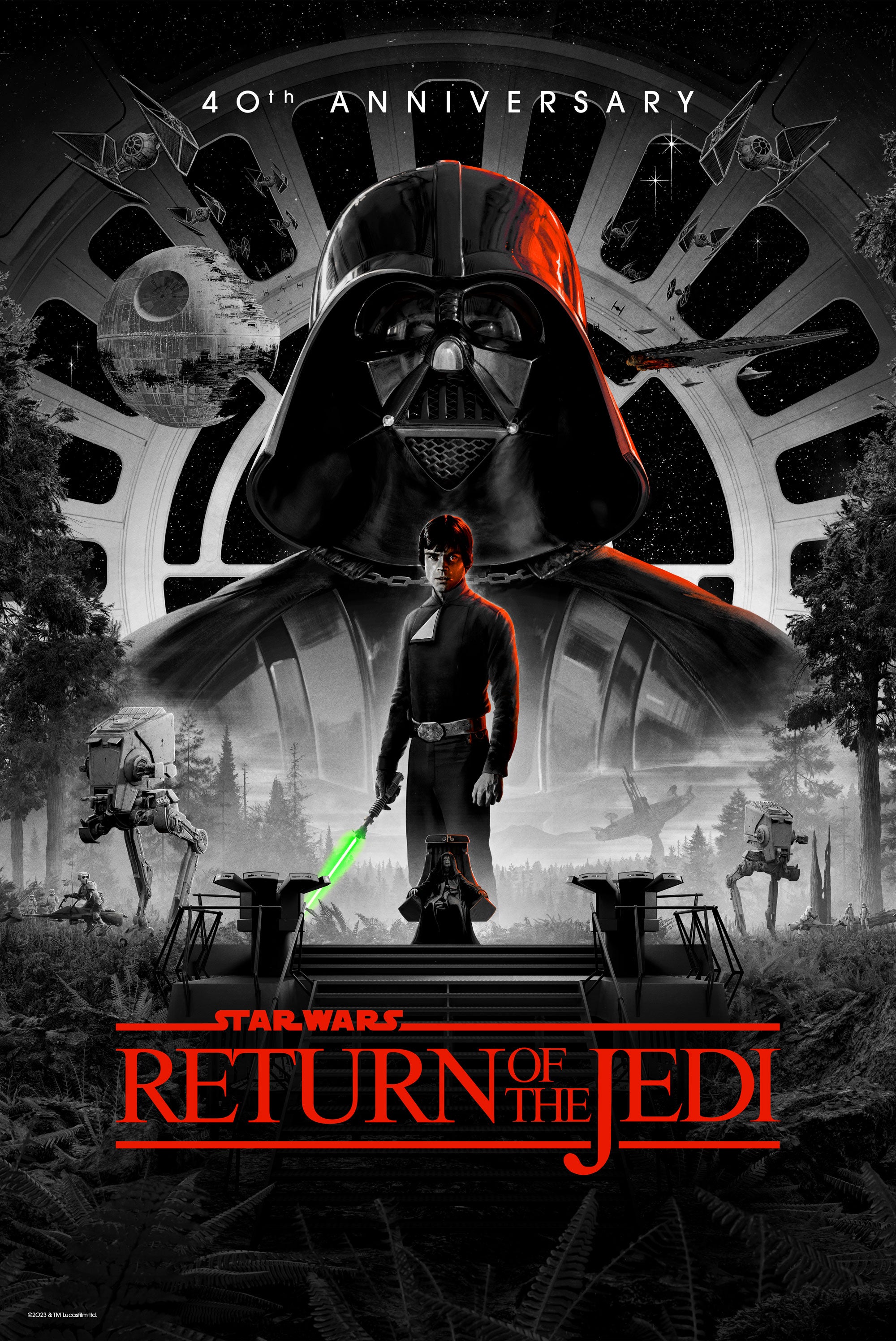 Return of the Jedi by Matt Ferguson; Variant - English - Limited edition (Image: Lucasfilm)