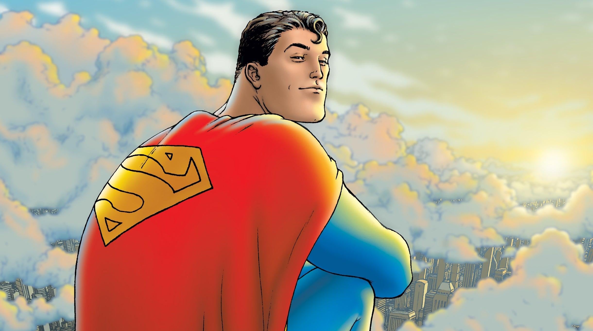 The Superman image we keep using to show the feeling of James Gunn's film. (Image: DC Comics)