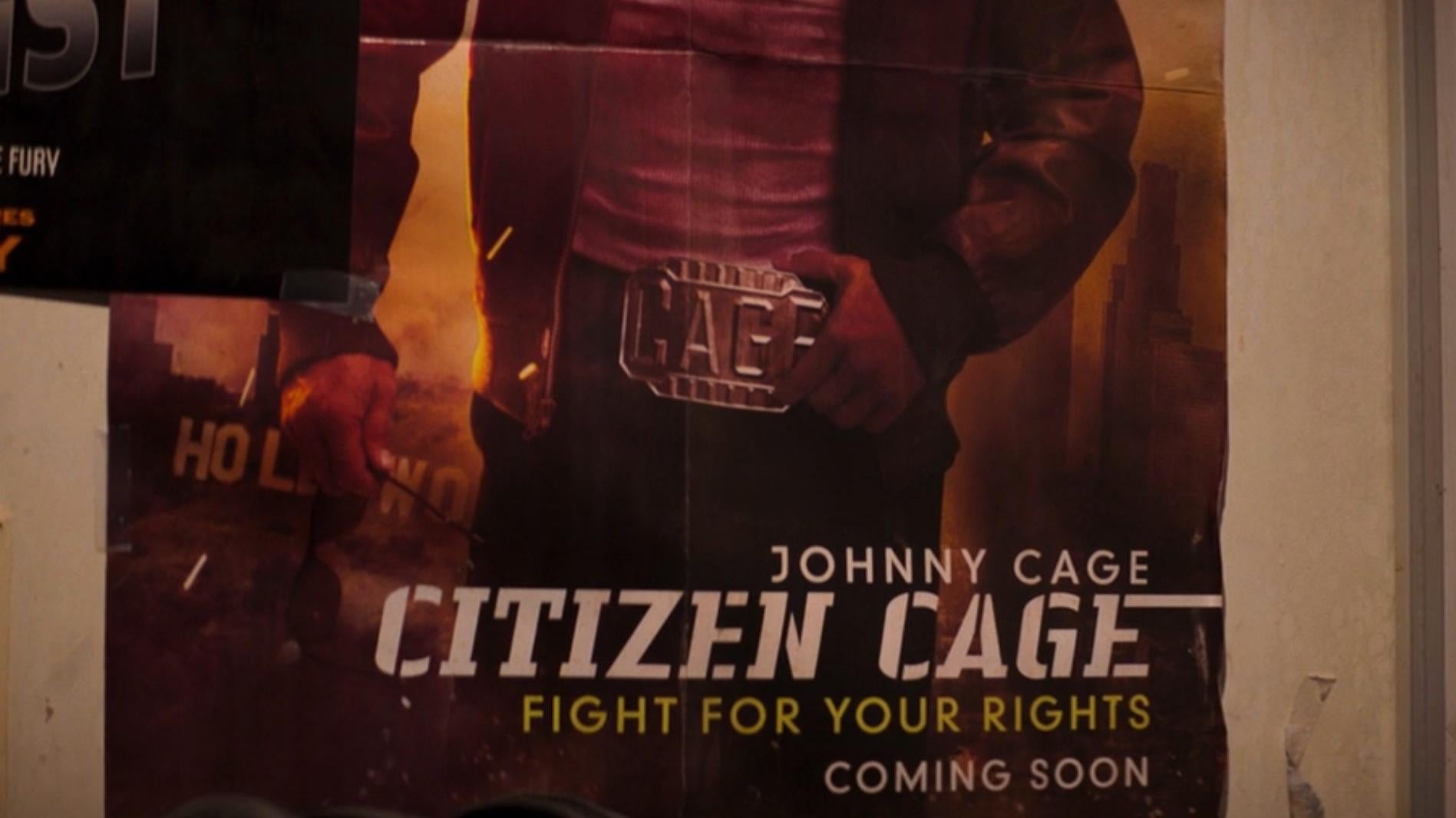 The Johnny Cage tease in Mortal Kombat. (Screenshot: HBO Max)