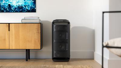 Sony’s Towering Party Speaker Can Double As a Standing TV Soundbar When Your Guests Are Gone