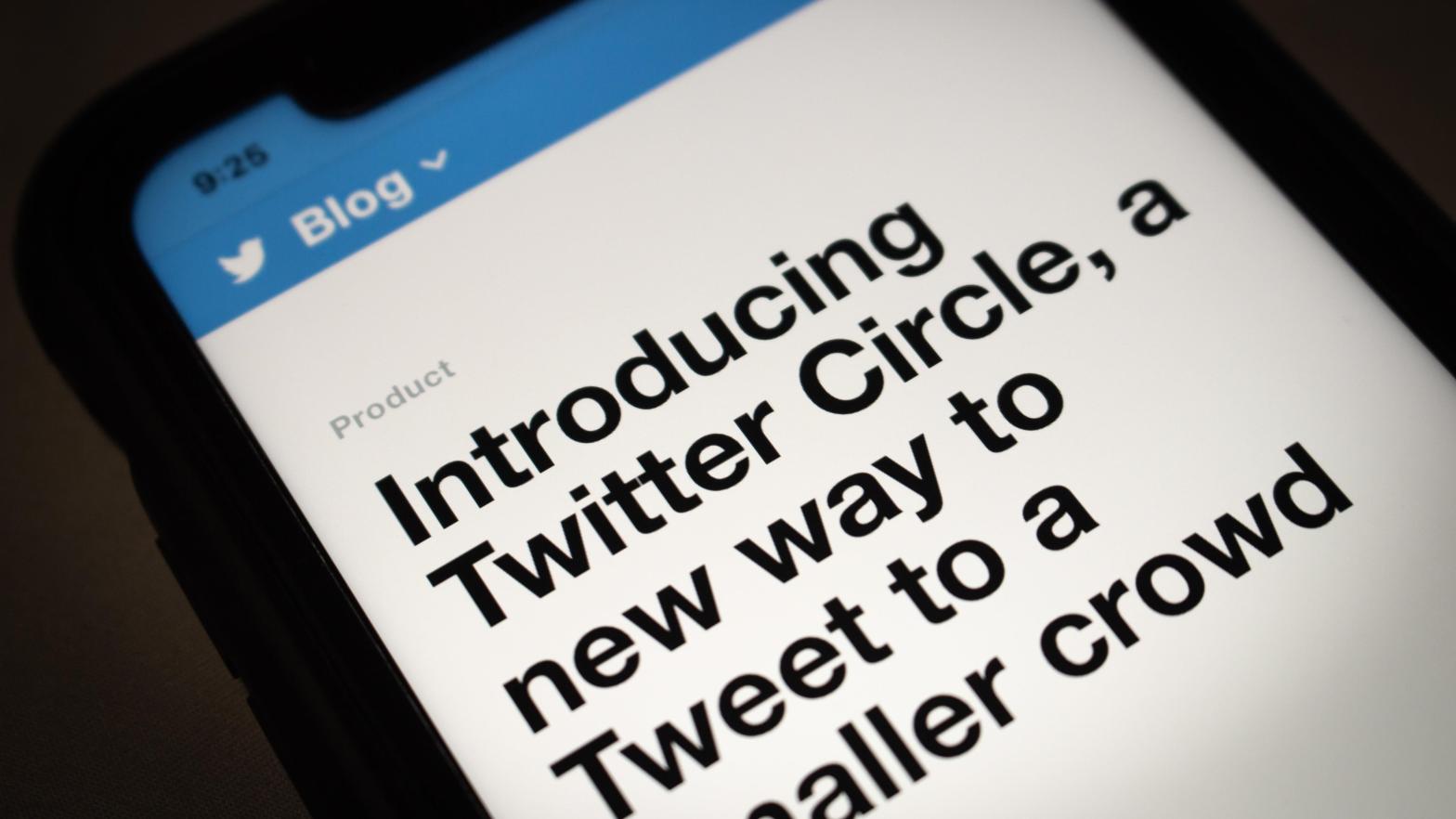 Twitter Circle first debuting in August, 2022, just a few months before Elon Musk took over the platform.  (Photo: Koshiro K, Shutterstock)