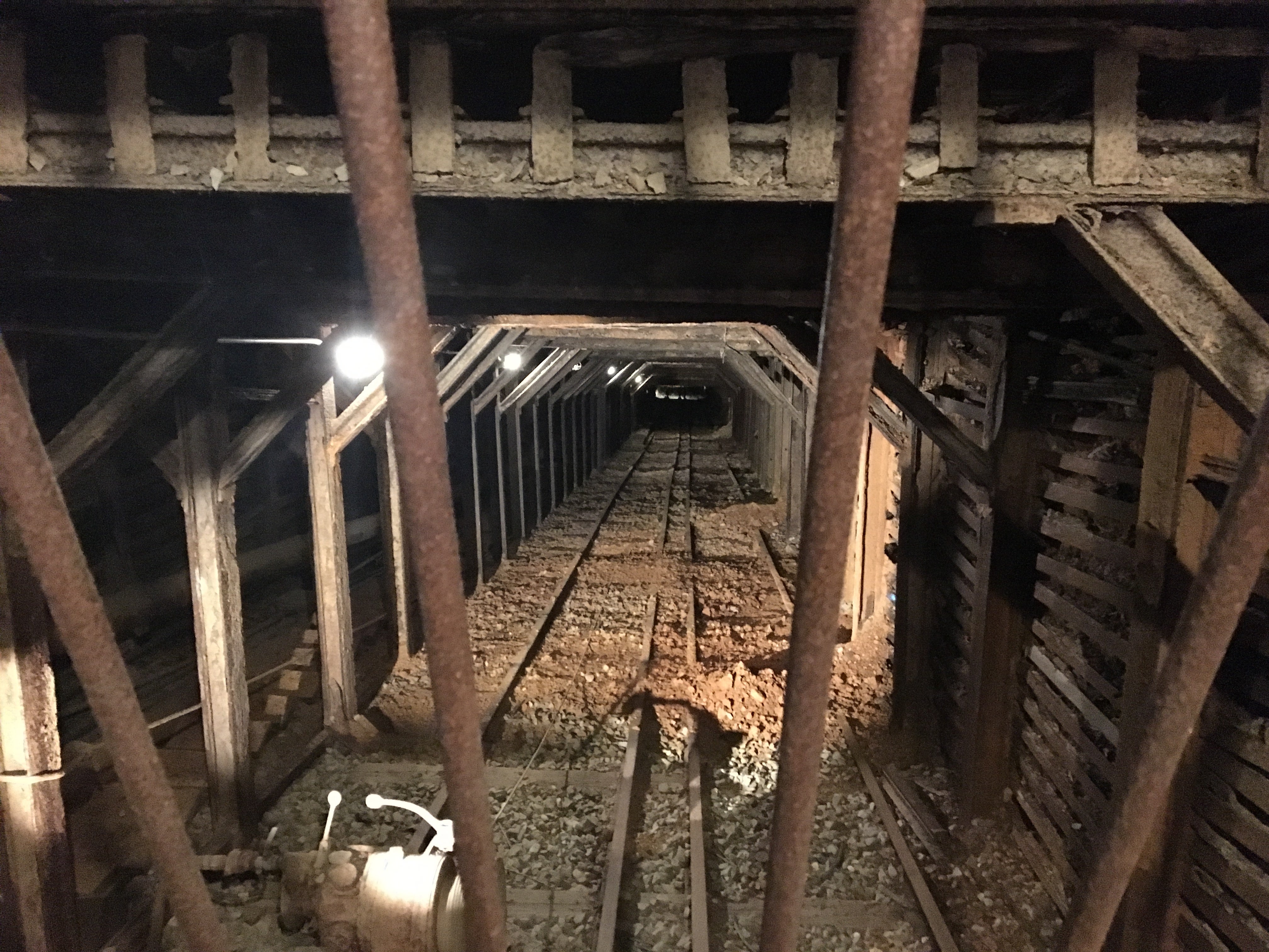 Empire Mine, outside of Grass Valley, was once one of the most lucrative mines in the state. The mine ceased operation in 1956 and became a state historic park in 1974. Today, visitors can look down the old mine shaft, which went down over 11,000 feet (and over a vertical mile deep). (Photo: Leah Campbell)