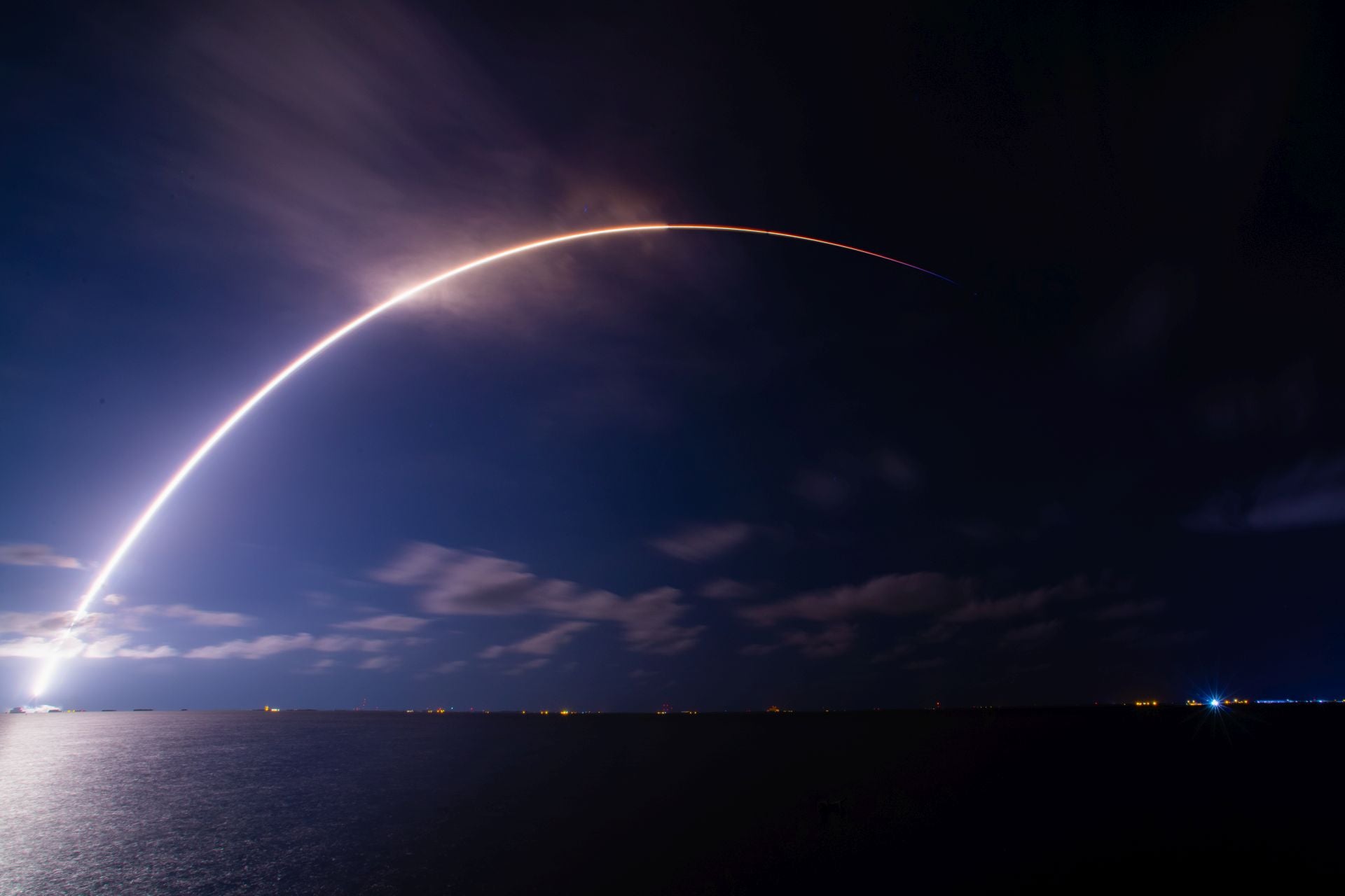 A Falcon 9 launches during a Starlink mission, May 14, 2023. (Photo: C&J Images)