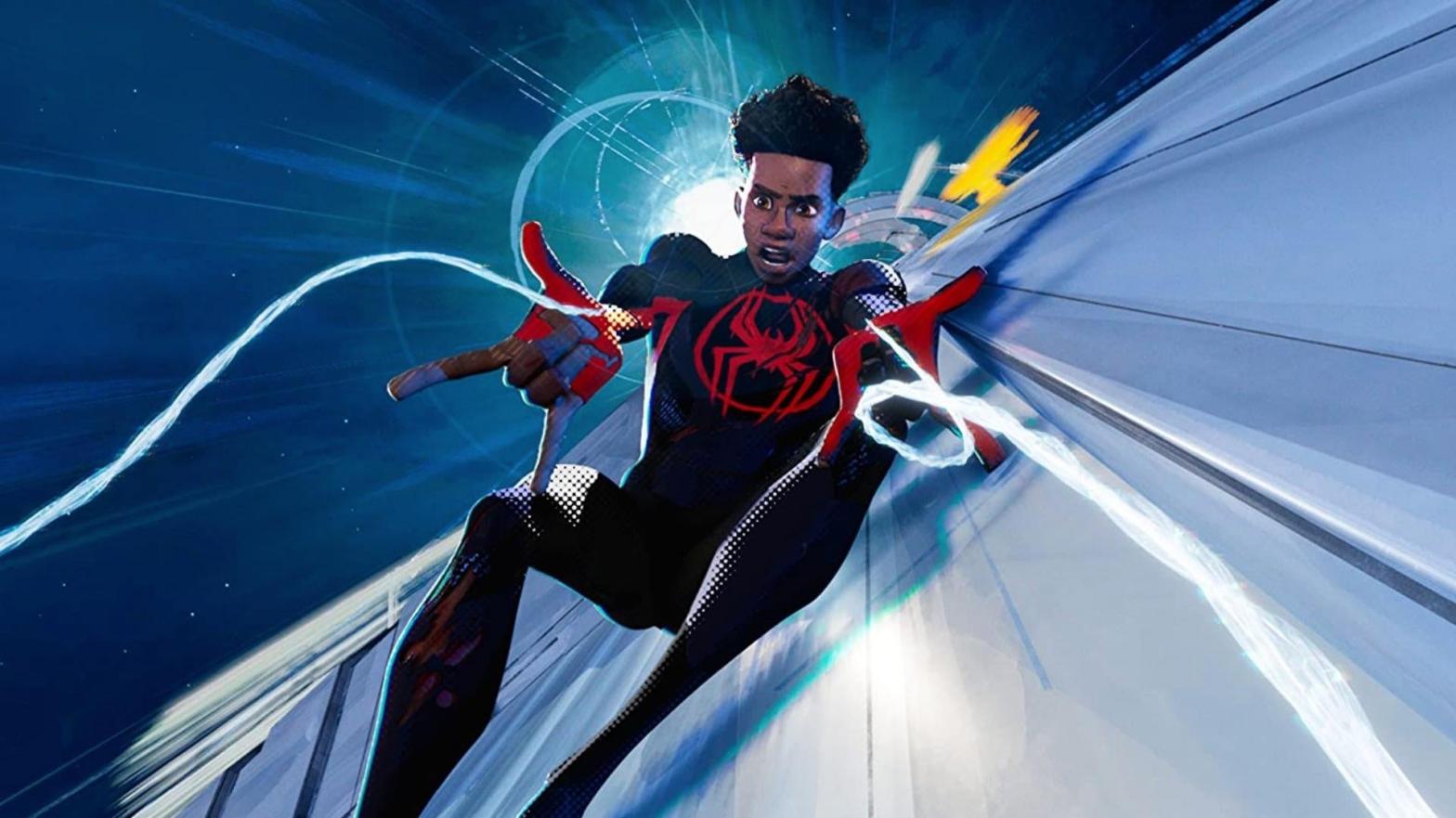 Miles Morales is back in Spider-Man: Across the Spider-Verse. (Image: Sony)