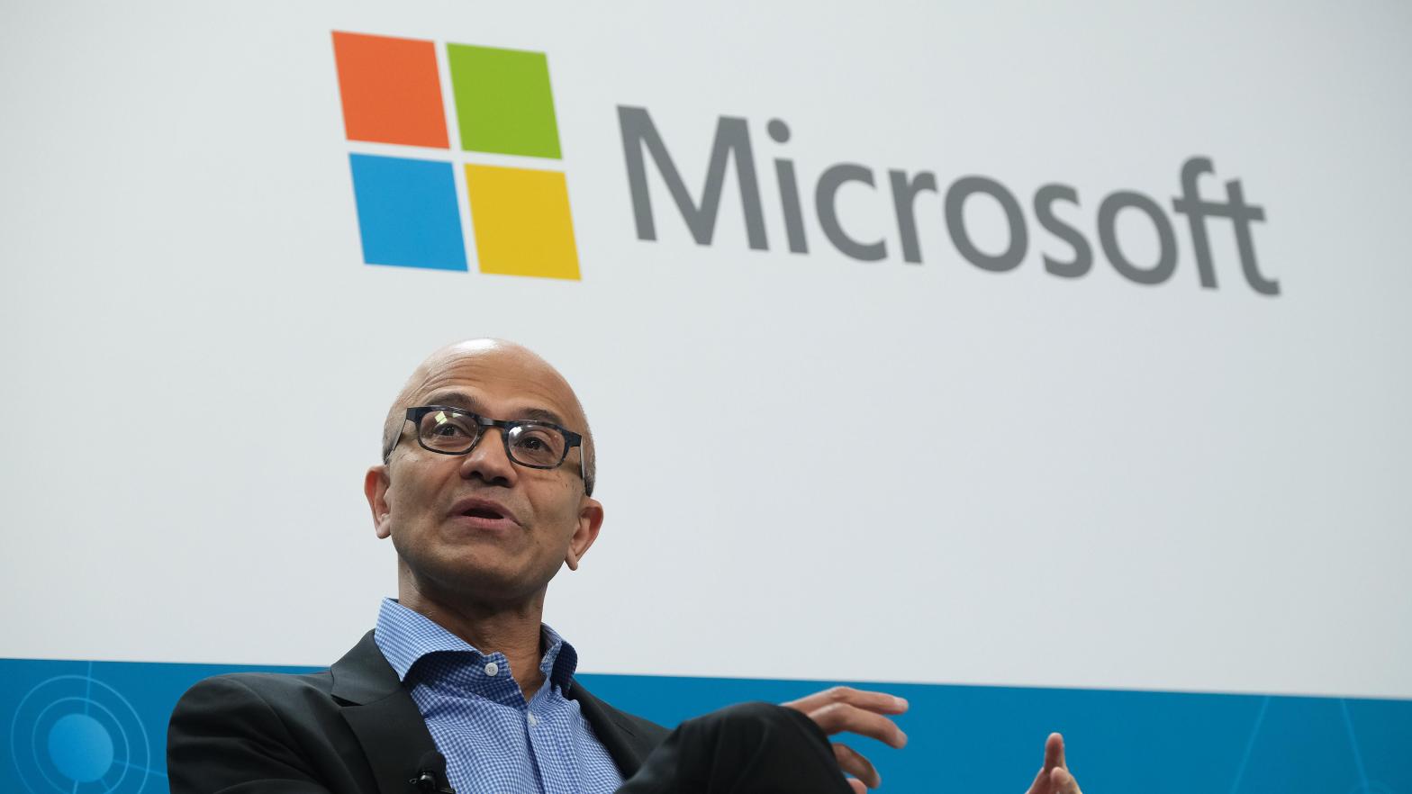 Microsoft CEO Satya Nadella has been incredibly bullish on AI, and now the company is pulling on its multi-billion dollar partnership with OpenAI even harder. (Photo: Sean Gallup, Getty Images)