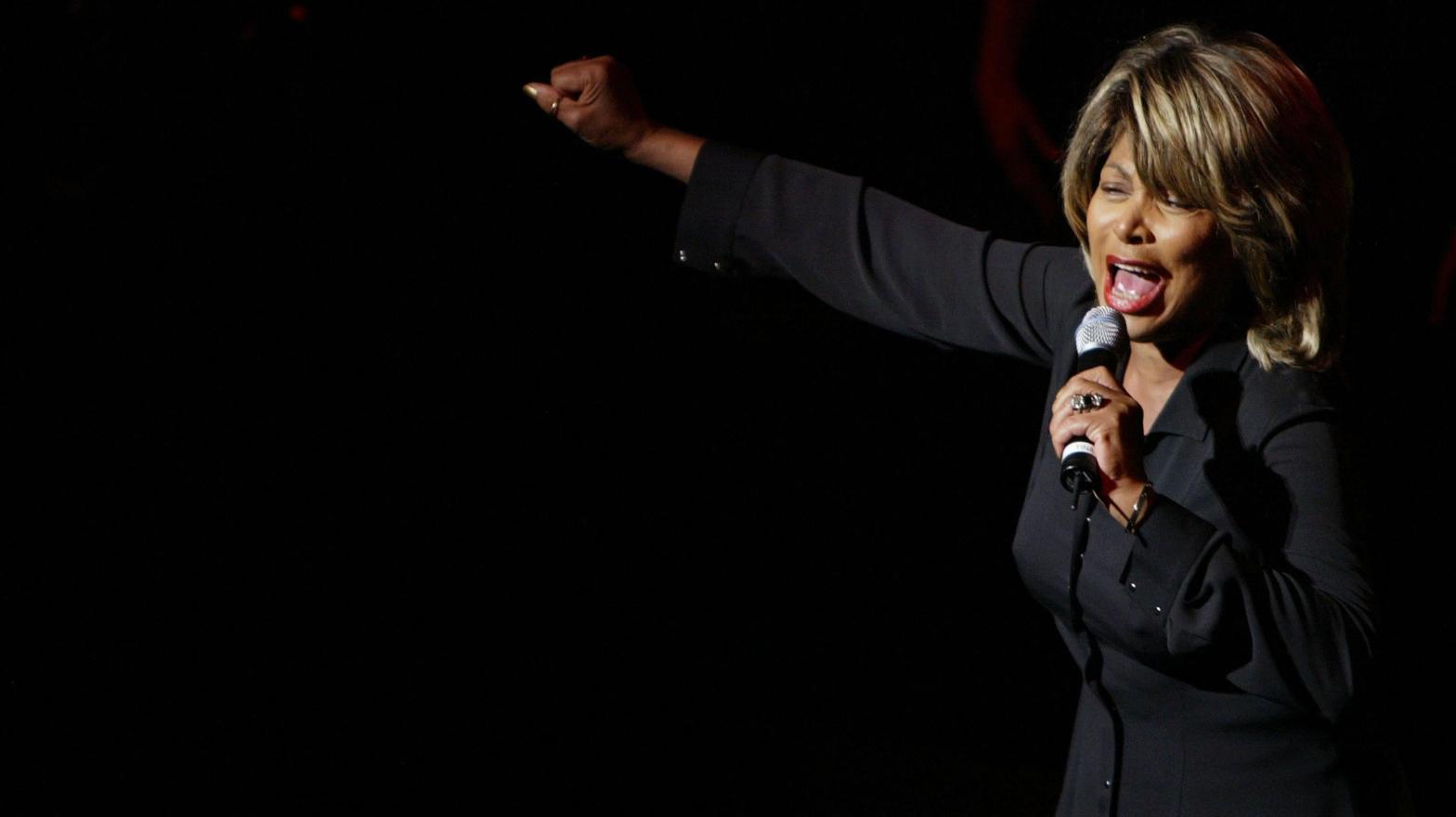 Singer Tina Turner performs after the Walt Disney Pictures premiere of Brother Bear October 20, 2003 in New York City. (Photo: Mark Mainz, Getty Images)