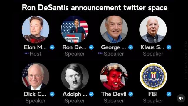 Trump Mocks DeSantis’ Botched Campaign Announcement With a Hitler Deepfake