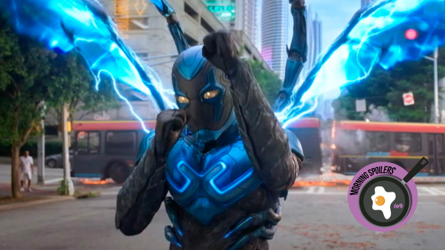 Peep Another Sneak Peek at Blue Beetle in Full Anime-Inspired Action