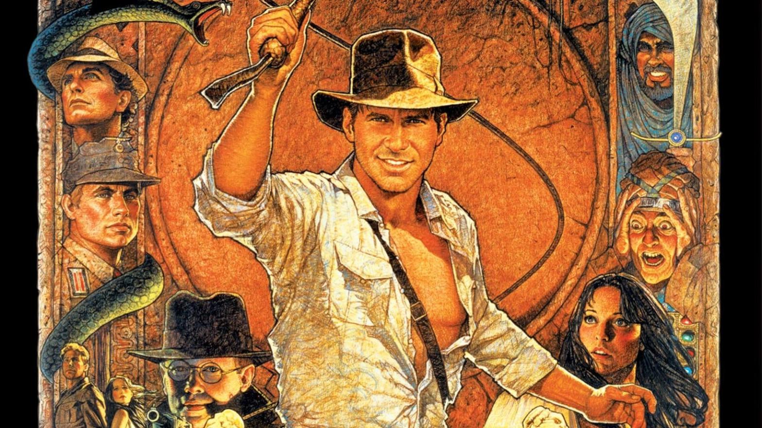 A crop of the poster for Raiders of the Lost Ark. (Image: Lucasfilm)