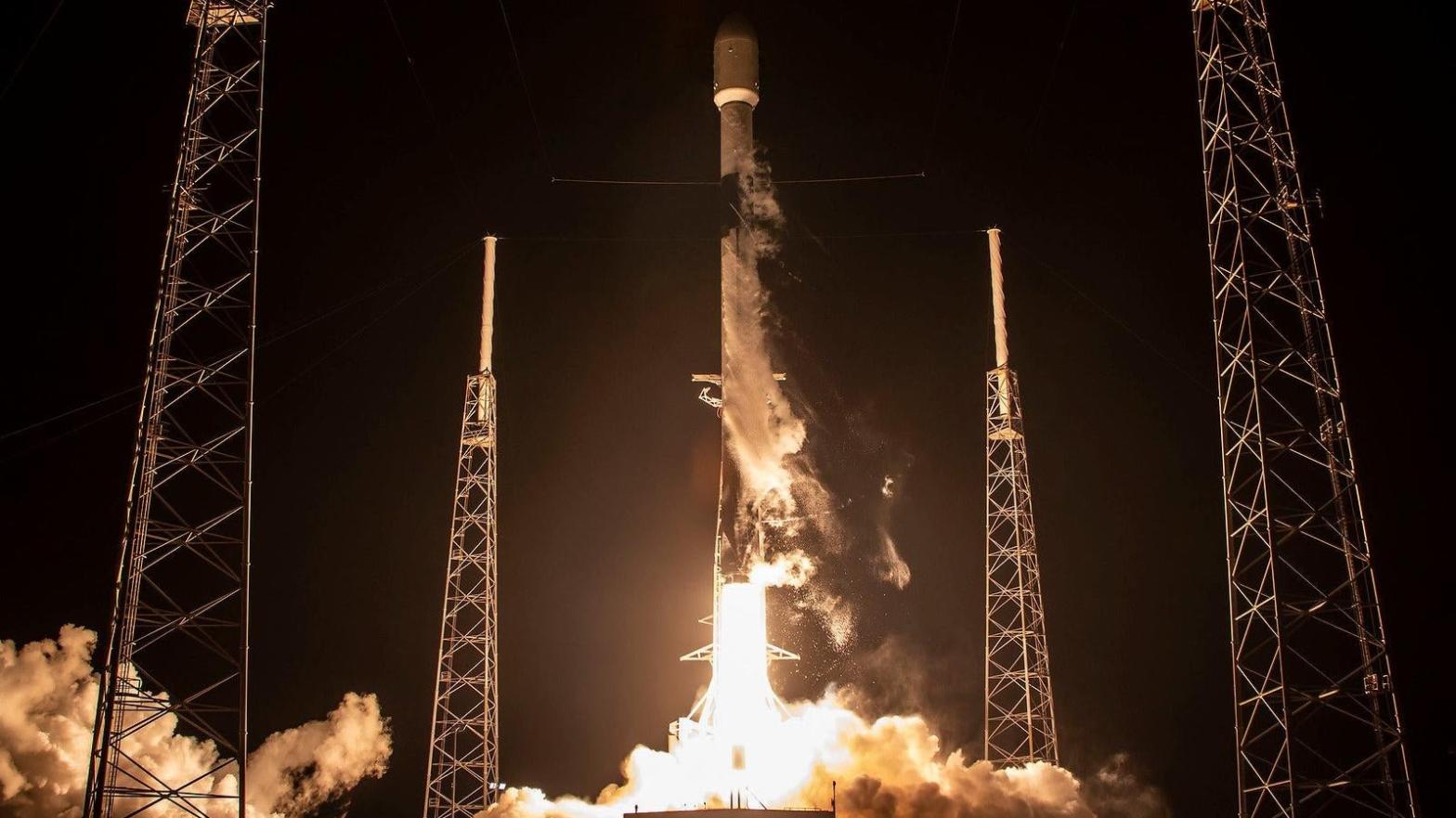SpaceX's Falcon 9 rocket launching from Cape Canaveral in Florida on April 7, 2023. (Photo: SpaceX)