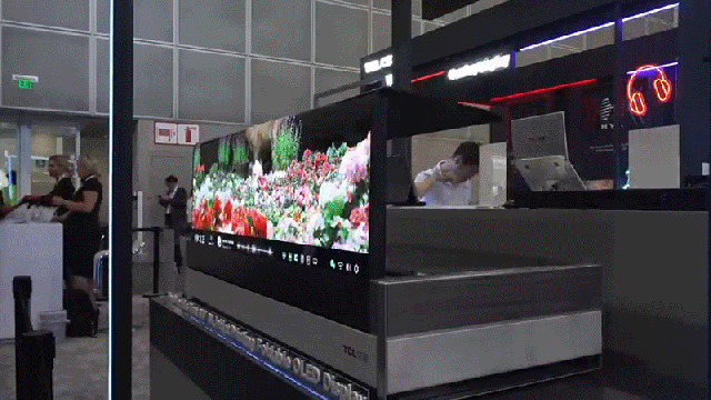 This 65-Inch OLED Screen Folds Away Into a Coffee Table, but That’s Not Why It Matters