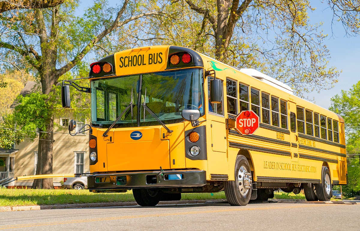 This Iconic American Yellow Bus Company Is Ramping Up Its Electric Bus Production