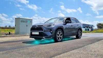 Electreon Drove A RAV4 Prime More Than 1,930Kms Without Stopping To Recharge