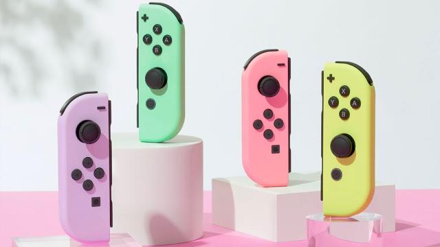 Soft Pastel Joy-Cons Are Here to Make You Forget All Your Drift-Induced Rage