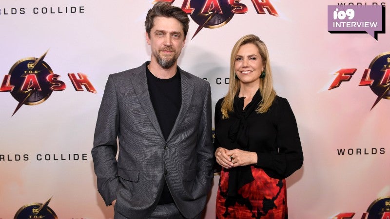 Flash filmmakers Andy Muschietti and Barbara Muschietti at a screening of the new DC release. (Image: Warner Bros.)
