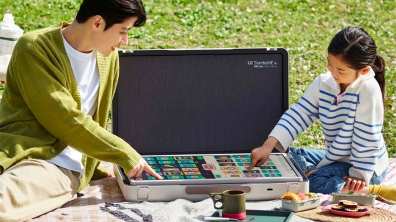 LG’s 27-Inch Touchscreen Briefcase-With-a-TV Might Be the Ultimate Screen Protector