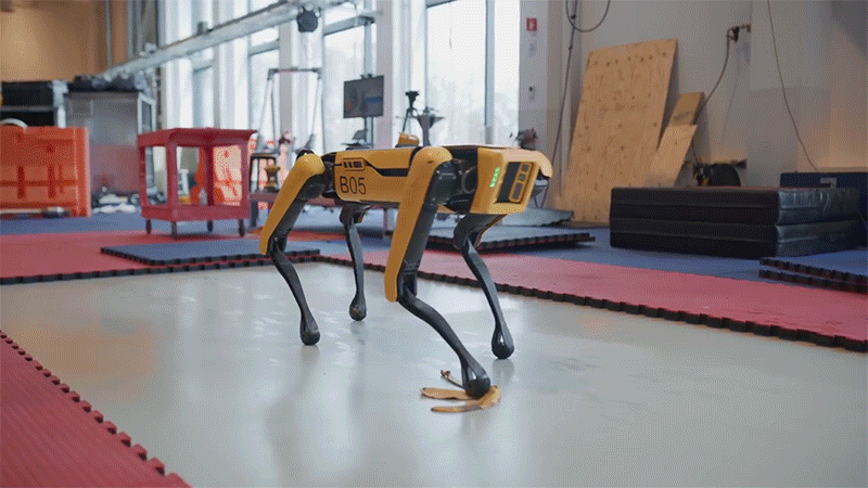 Oh Good. Boston Dynamics’ Robot Dog Spot Can Now Get Past Closed Doors All By Itself