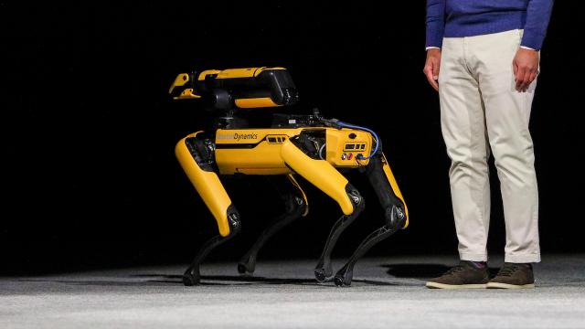 Oh Good. Boston Dynamics’ Robot Dog Spot Can Now Get Past Closed Doors All By Itself