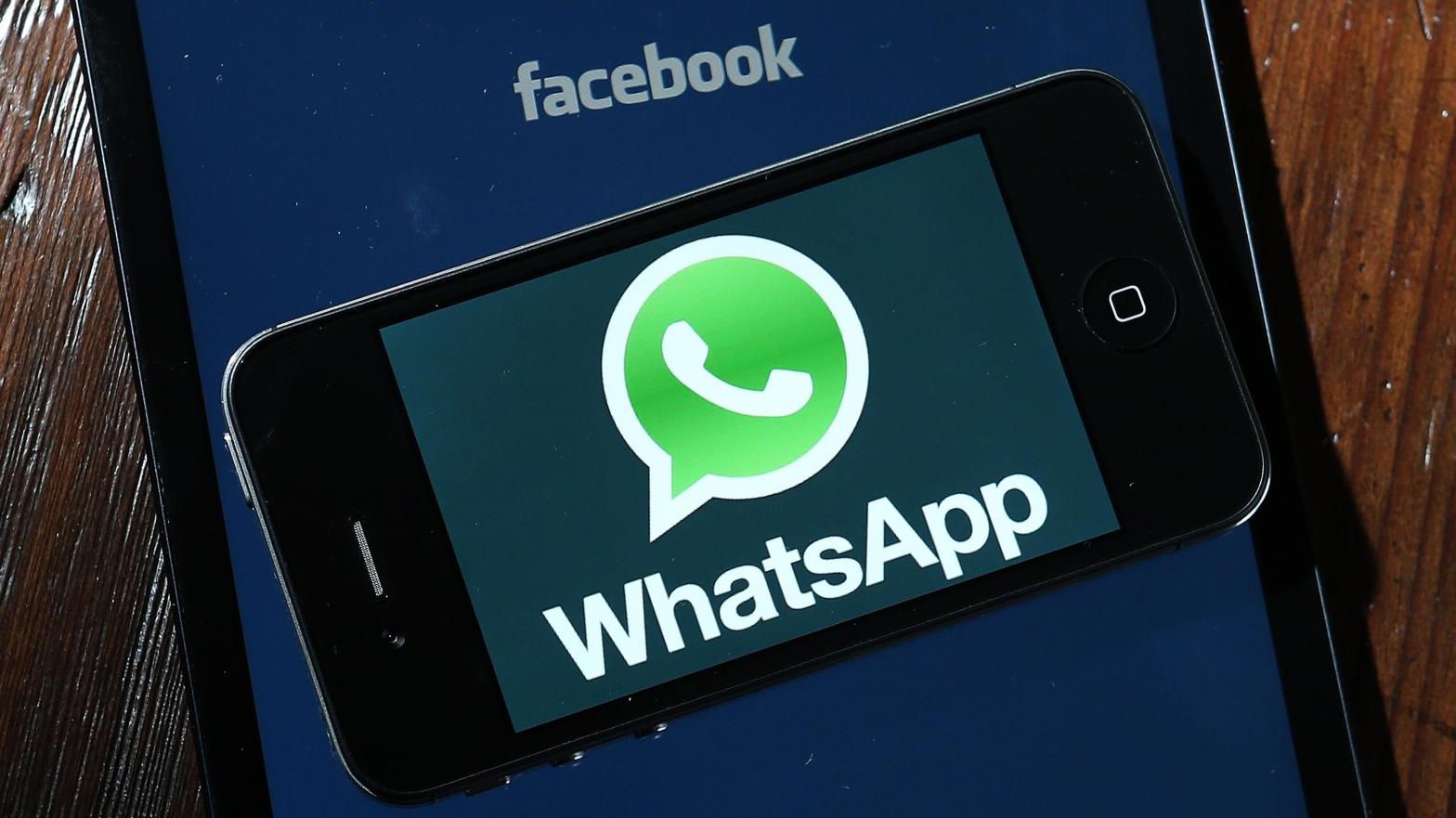 Facebook purchased WhatsApp in 2014 for a whopping $US16 ($22) billion. (Image: Justin Sullivan / Staff, Getty Images)